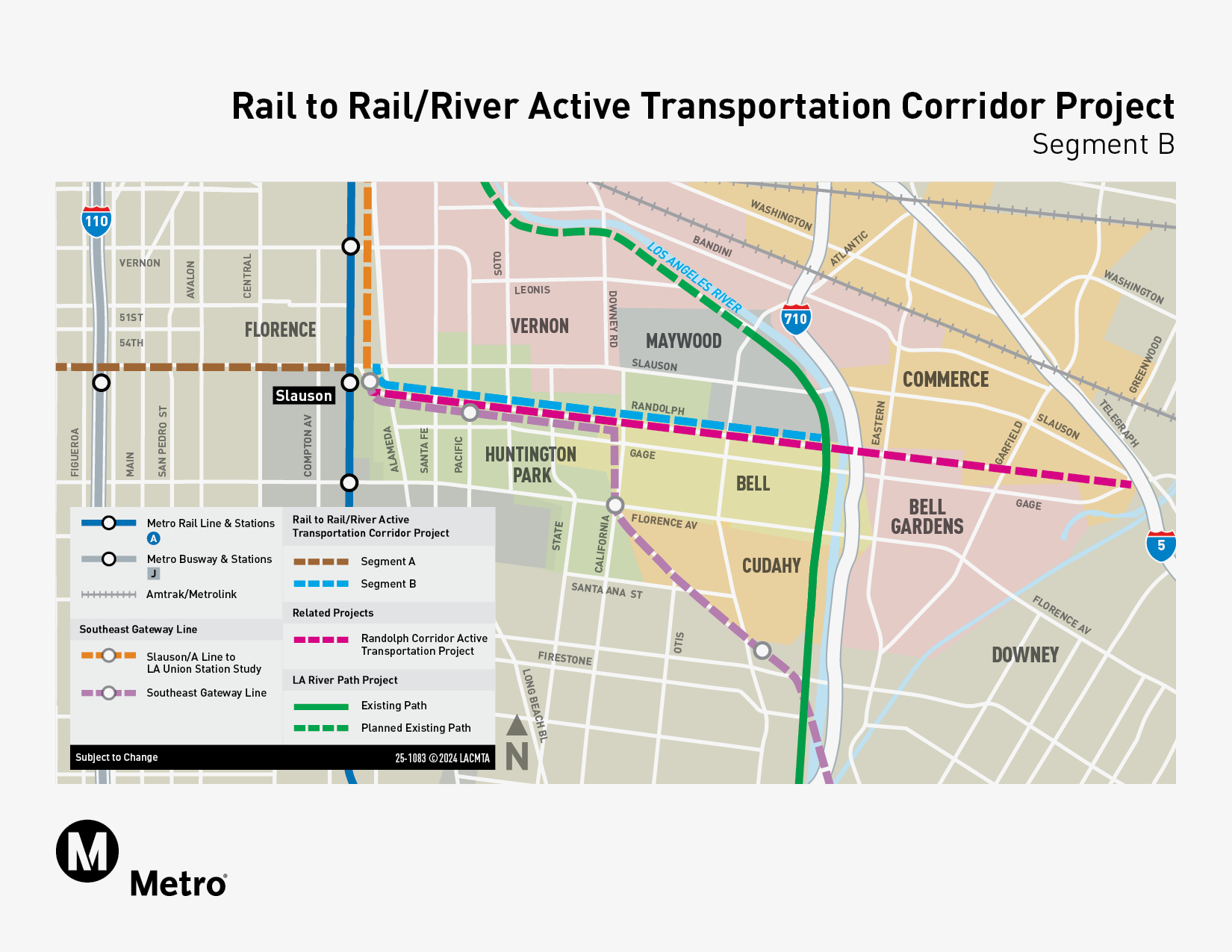 Rail to River Active Transportation Corridor - Segment B
