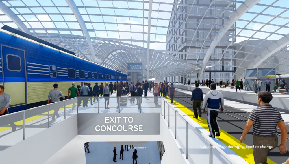 Artist rendering of Link US Project