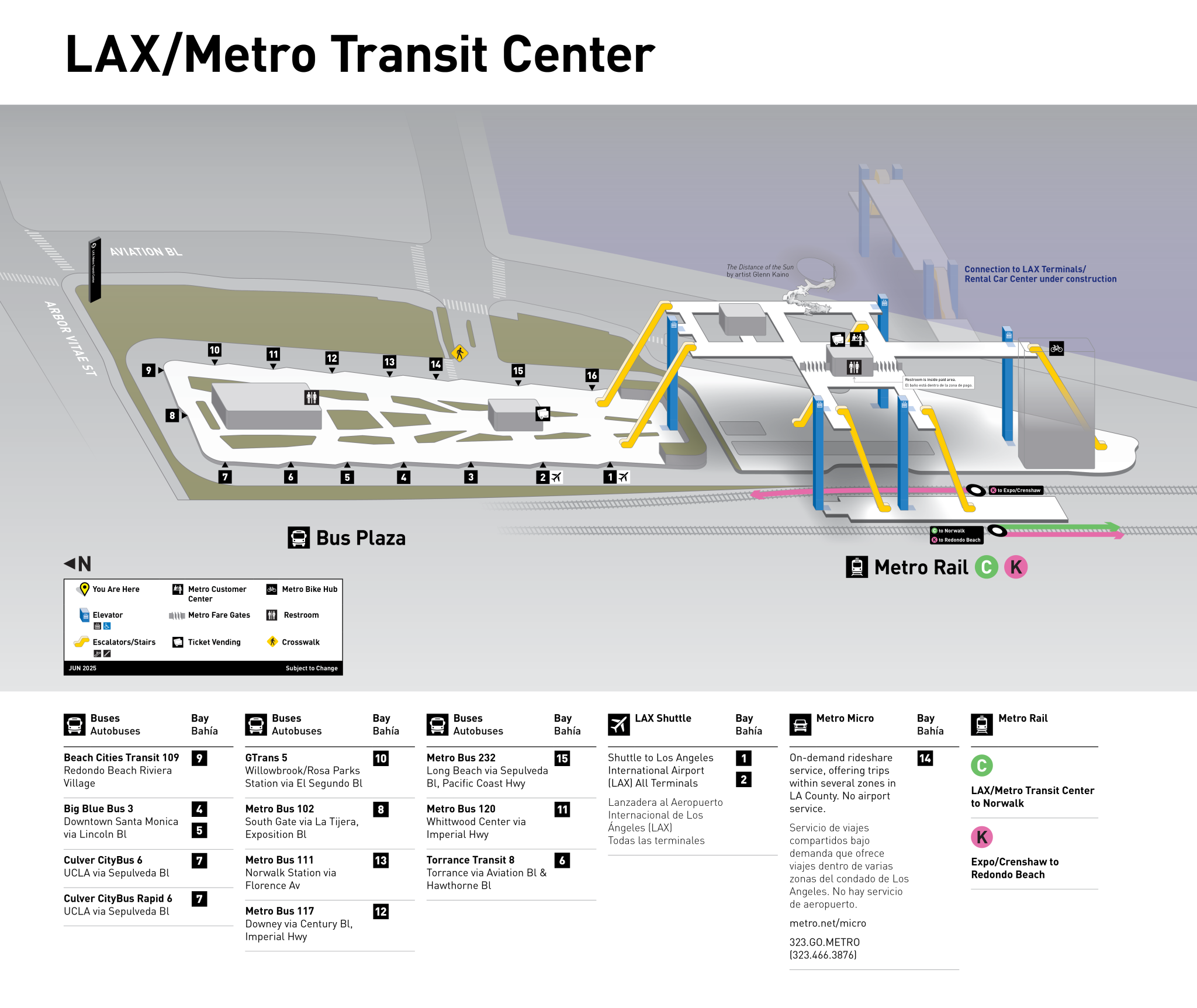 LAX Metro Transit Center Frequently Asked Questions - LA Metro