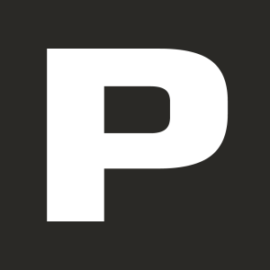 Parking icon for train and bus stations to park and ride using the shuttle service.